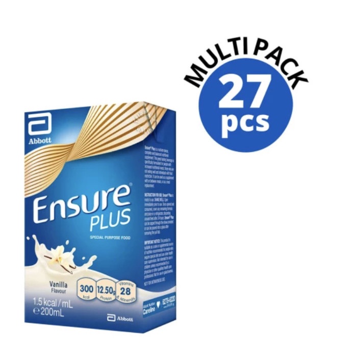 

Abbott Ensure Plus Packet Milk - Vanilla