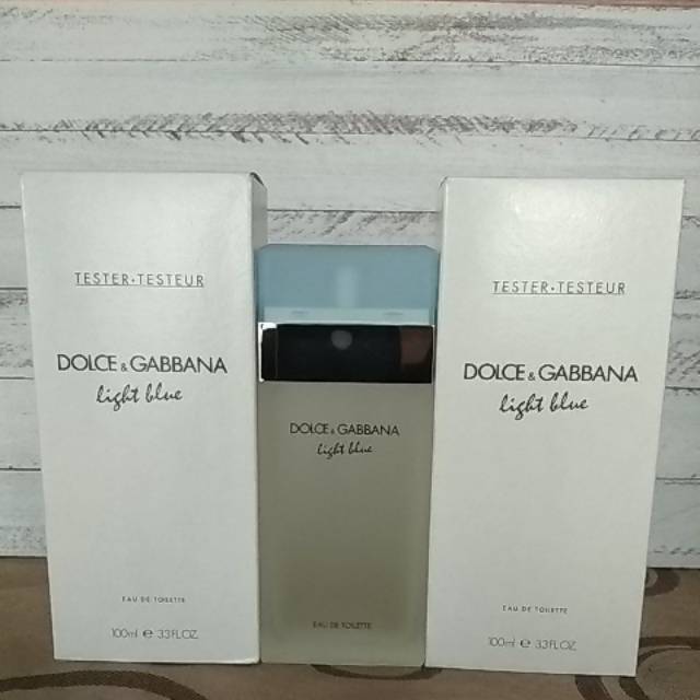 Dolce and gabbana light blue EDT 100ml for woman tester