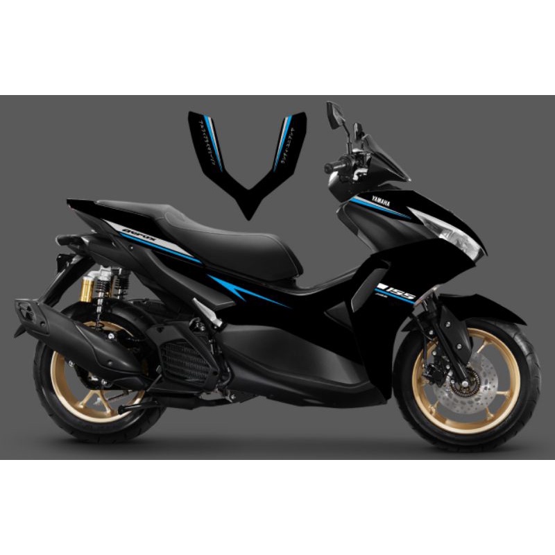 striping sticker aerox 155 malaysia transparan custame