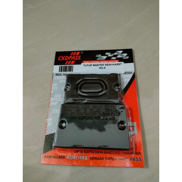 tutup master rem + karet RX-King