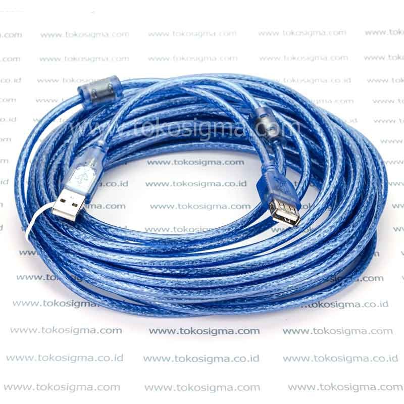 KABEL USB 2.0 EXTENSION / PERPANJANGAN M-F 10 meter