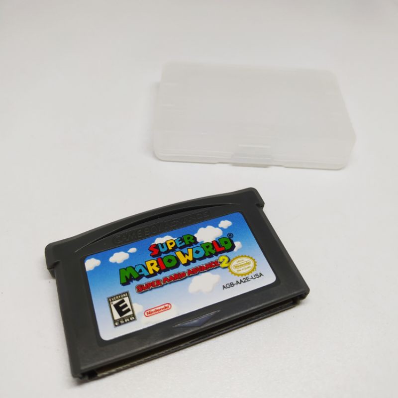 Kaset Gameboy Advance Super Mario Advance 2 Super Mario World Cartridge Nintendo DS Lite NDS Retro