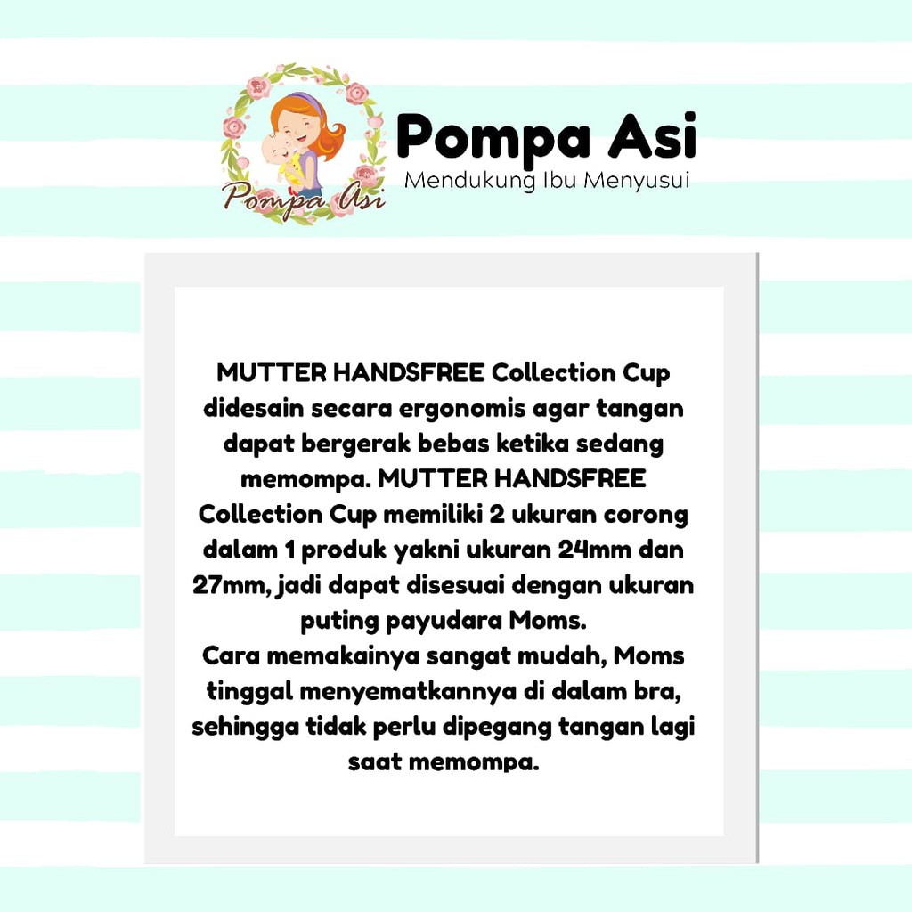 Handsfree Mutter Aksesoris Pumping Pompa Asi Elektrik Murah Berkualitas Premium By Mallpompaasi