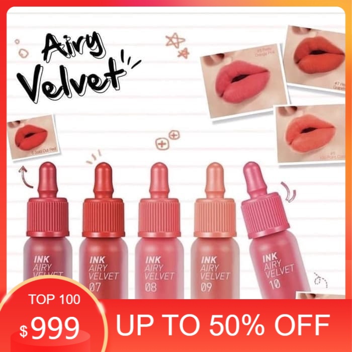 Peripera Airy Ink Velvet Original Lip Tint Korea