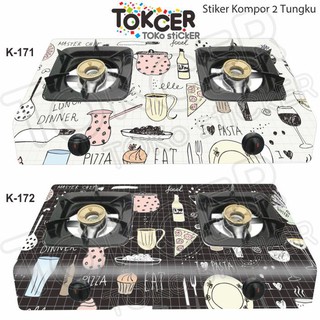  Stiker  Kompor  2 Tungku  Masterchef Shopee Indonesia