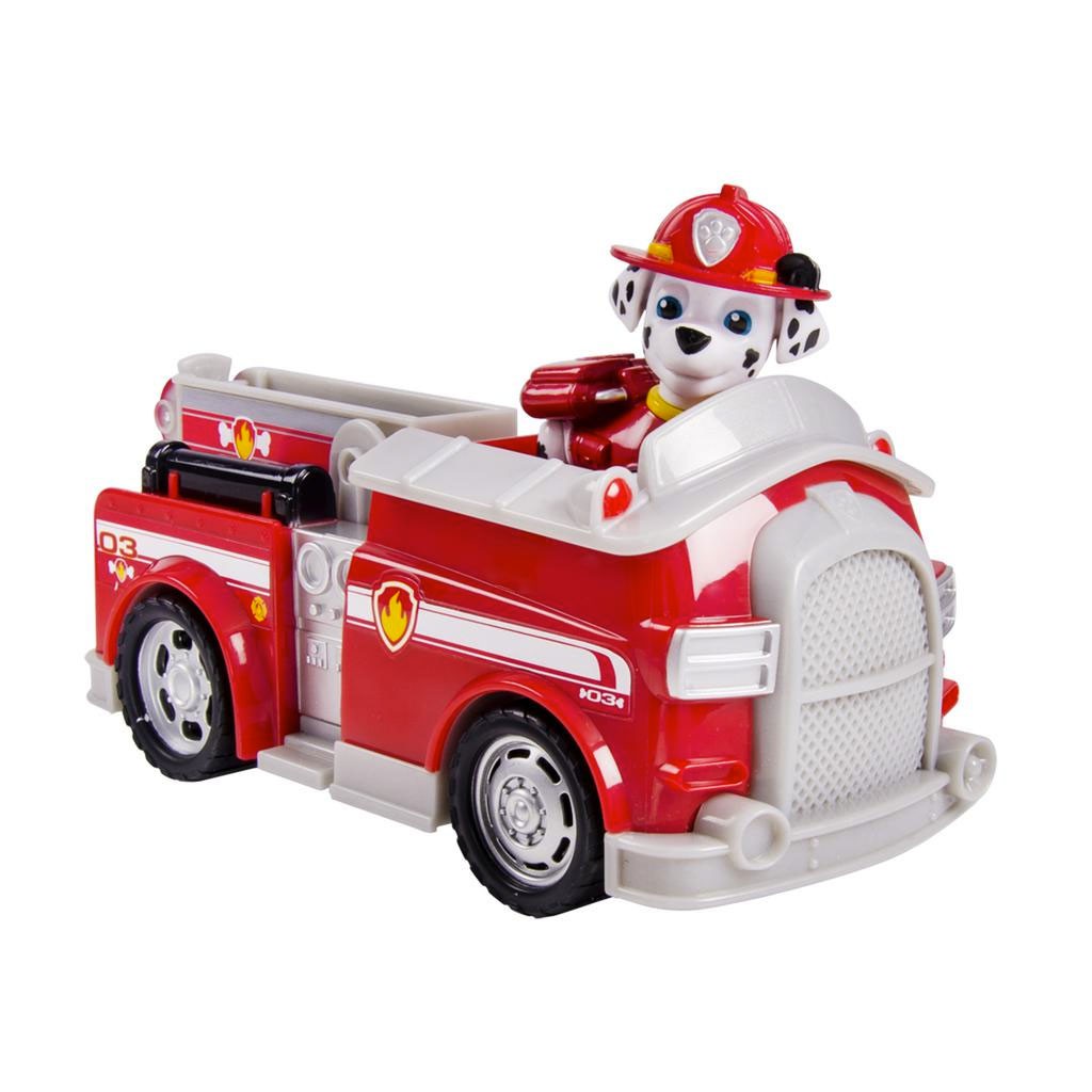 Paw Patrol Marshall Fire Fighting Truck Works With Paw Patroller Shopee Indonesia