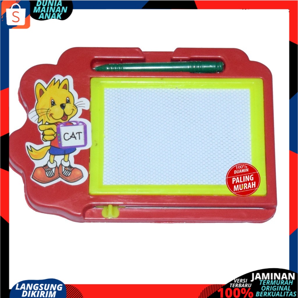 Mainan Anak Drawing Board Magnetic Papan Tulis Magnetik Hapus Gambar Dan Menulis Edukasi