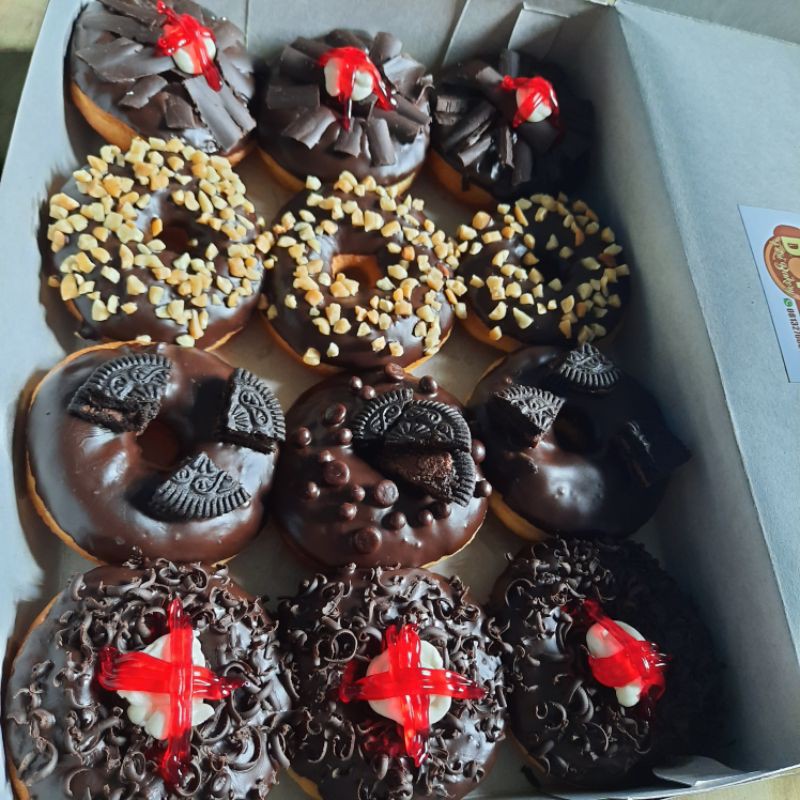 

donat coklat