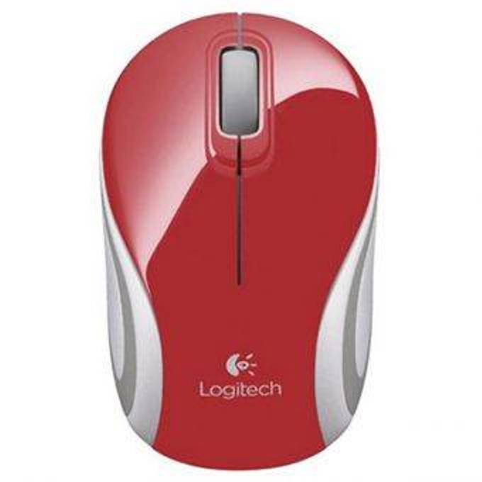 mouse wireless logitech m187 merah garansi resmi 1 tahun