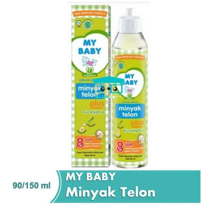 My Baby Minyak Telon Plus Eucalyptus 90 / 150 ml Bayi Kayu Putih Anti Nyamuk Mybaby