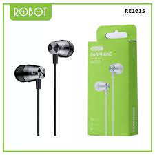 ROBOT RE101S 1.2m subwoofer bass metal wired headset