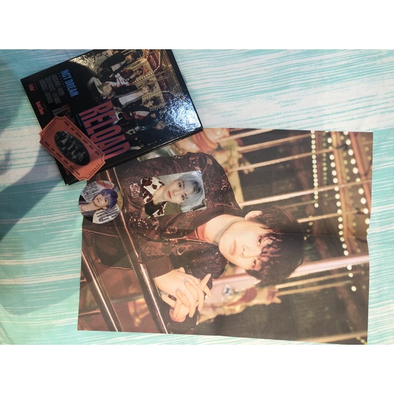 NCT dream reload album (Album+Poster/ CC Jaemin/ Pc jaemin)