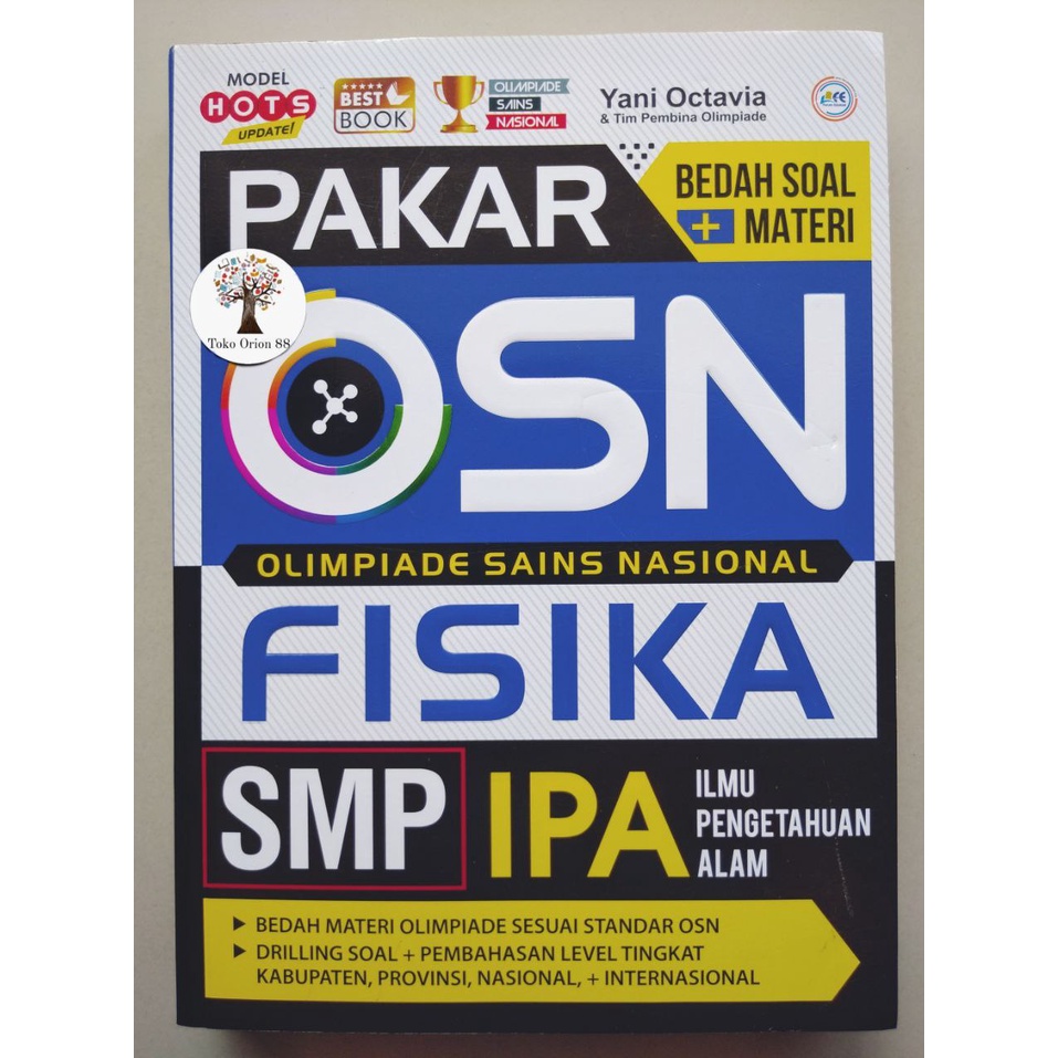 Preloved Buku Pakar OSN Fisika SMP - Buku Olimpiade Nasional Fisika IPA SMP