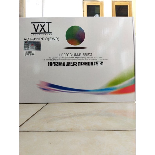 Mic/Microphone Wireless VXT ACT - 911 PRO / EW 900 ORIGINAL