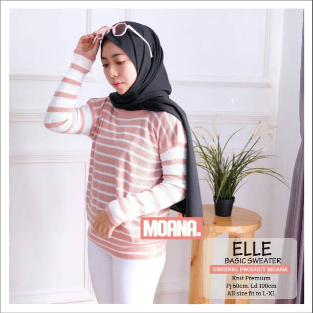 ELLE BASIC SWEATER 🌺MOANA