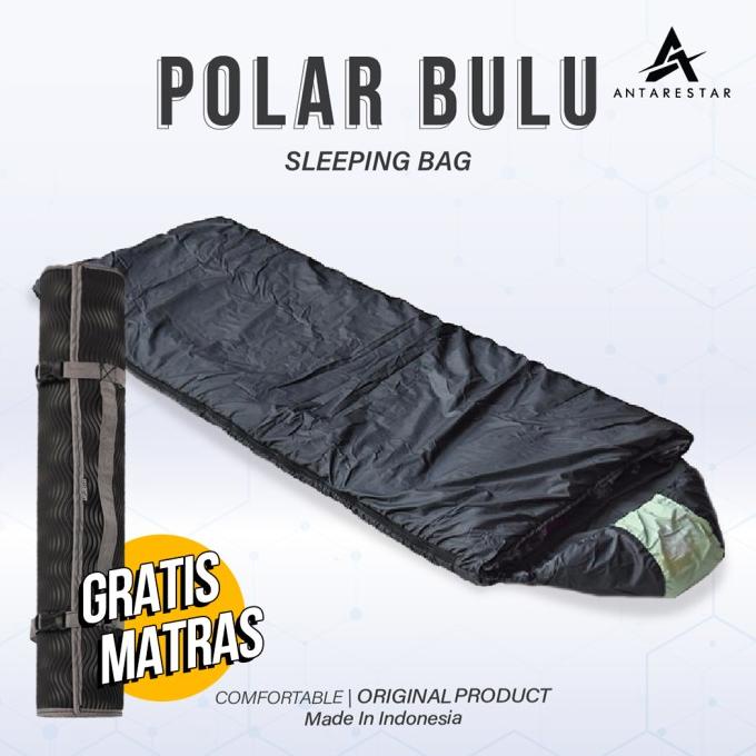Sleeping Bag Polar Bulu Camping Outdoor Antarestar