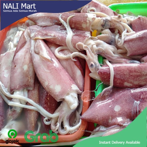 

Cumi-Cumi Basah Sayur Online Seafood NALI Mart 400 gram