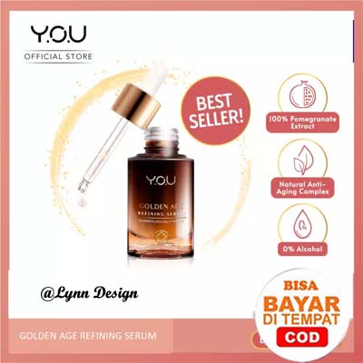 [FREE GIFt] YOU Golden Age Refining Serum 20ml