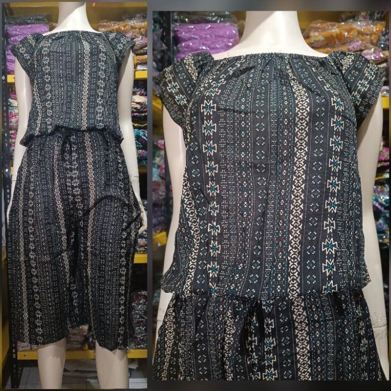 Jumpsuit Bali Jumbo Ld 110 Celana 3/4