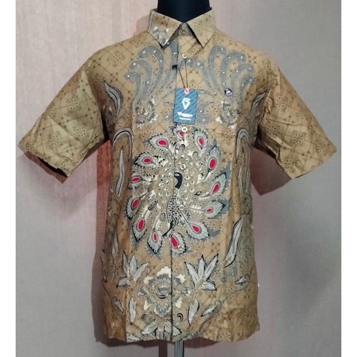 Kemeja Pria Casual Batik Lengan Pendek Vordelo-64