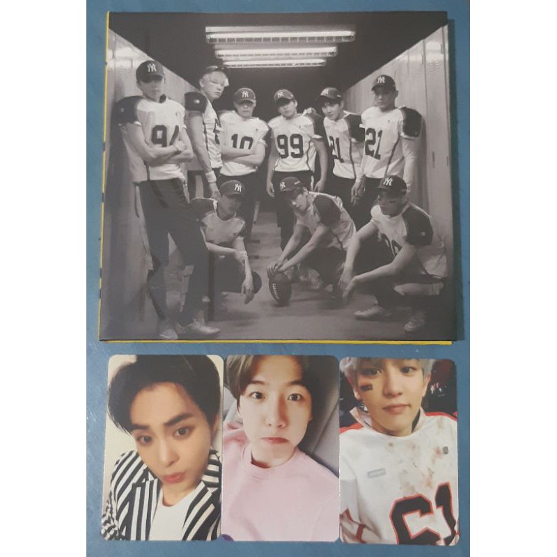 EXO - LOVE ME RIGHT ALBUM KOREAN VERSION XIUMIN BAEKHYUN CHANYEOL PHOTOCARD