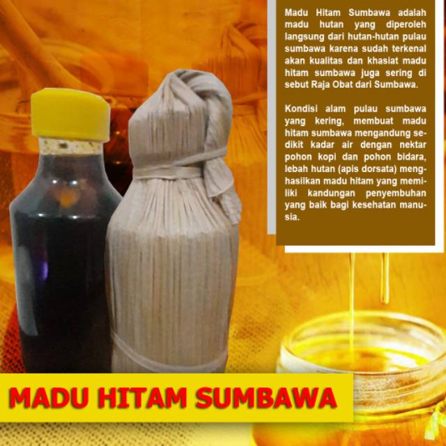 

Madu Hitam kemasan kecil