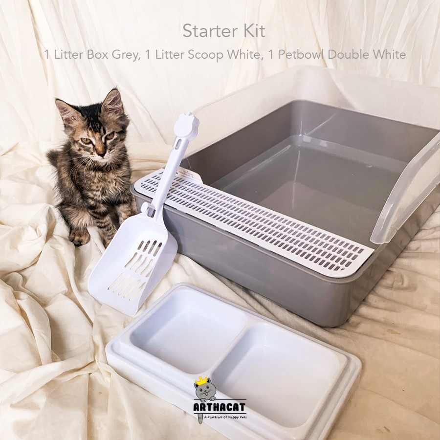 Cat &amp; Kitten Starter Kit - Paket Perawatan Anak Kucing - Arthacat