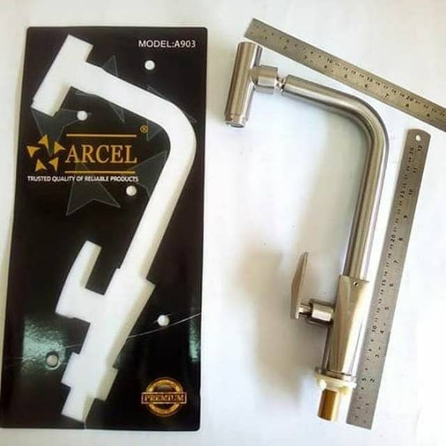kran air -kran tanam meja -kran cuci piring stainless 304- keran dapur