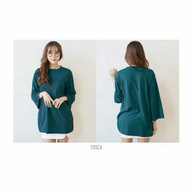 SIDE SLIT ROUND TEE