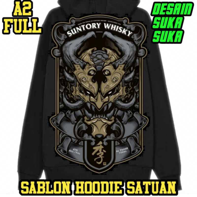 SABLON SATUAN HOODIE JAKET JUMPER