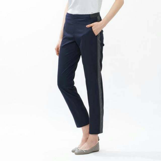 UNIQLO SMART ANKLE SIDE STRIPE