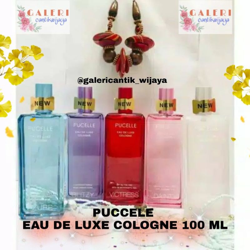 ❤️GALERIWIJAYA❤️BEST✔️PUCCELE EAU DE LUXE COLOGNE 100 ML