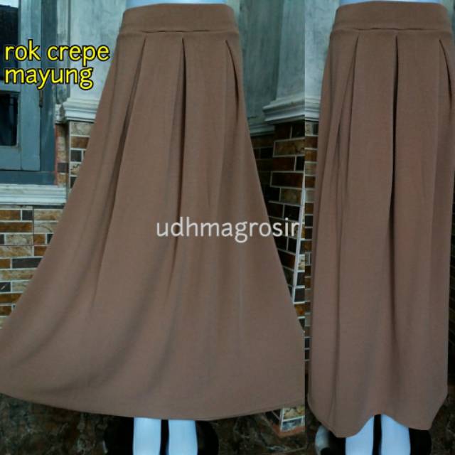 ROK REMPEL MAYUNG CREPE