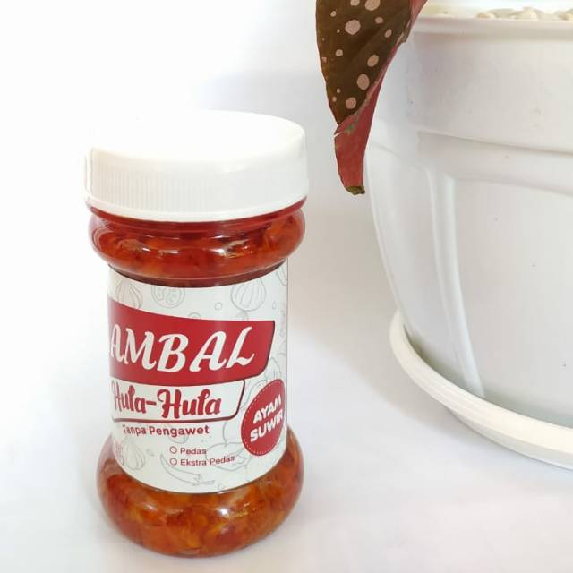 

Sambal Ayam Suwir Hula-Hula