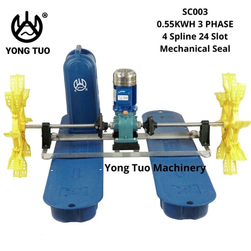 Kincir Air Tambak Yong Tuo SC003 550watt 380volt Mechanical Seal Aeerator