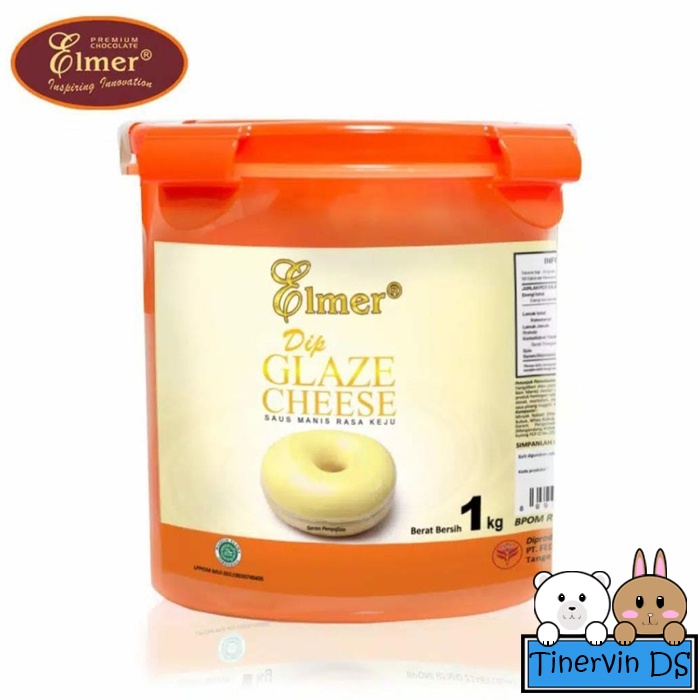 Cheese Keju Dip Glaze - ELMER - Kemasan Pabrik 1 kg