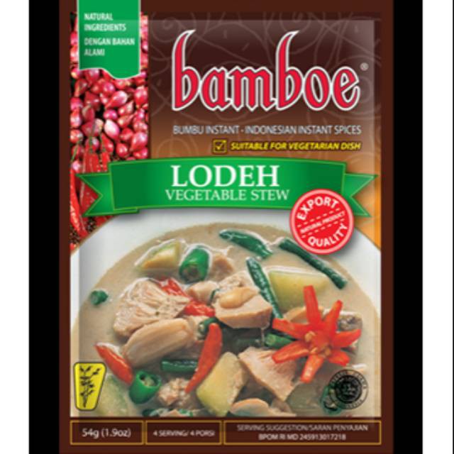 Bamboe Export Lodeh 54 gr