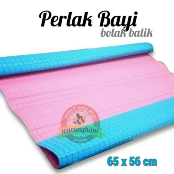 Perlak Mandi Bayi Polos - Perlak Alas Ompol Bayi Ukuran 50x60cm