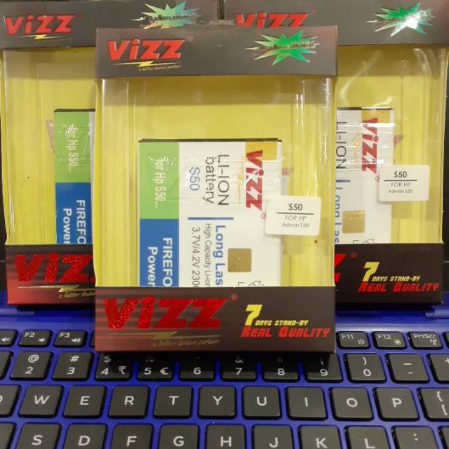 Vizz Baterai Original Vizz Advan S50 4G Double Power Vizz