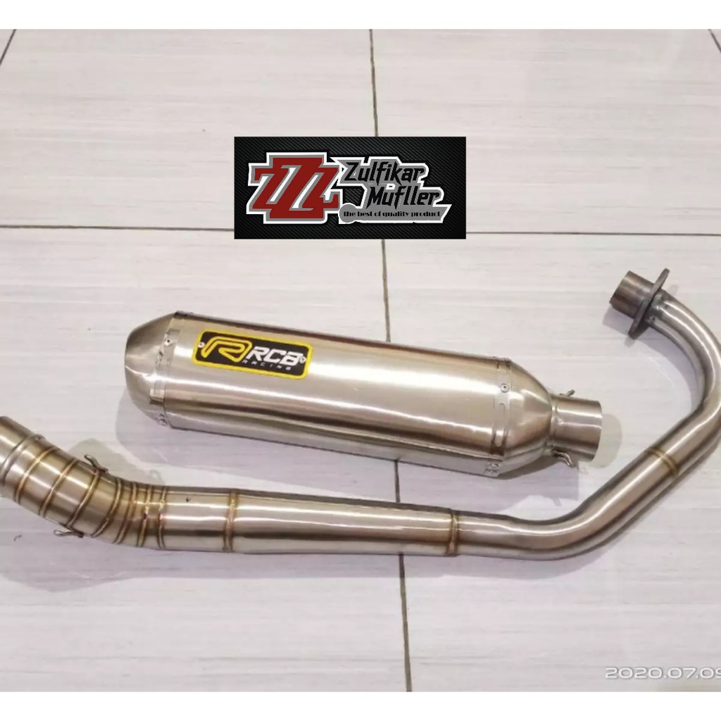 KNALPOT KAPSUL RCB UNTUK MEGAPRO, TIGER, CB, GL PRO, VIXION