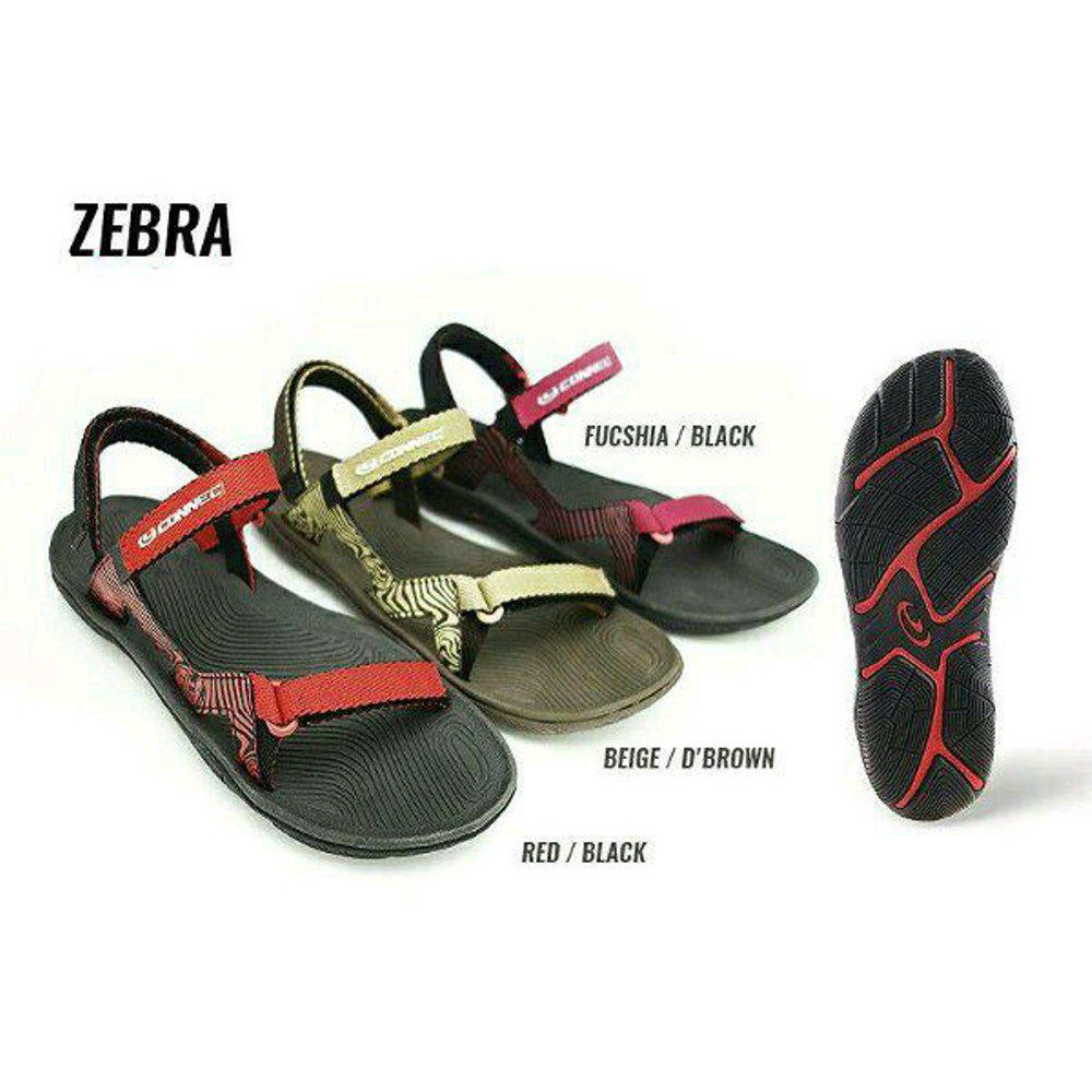 sandal pria sandal wanita sandal CONNEC ZEBRA