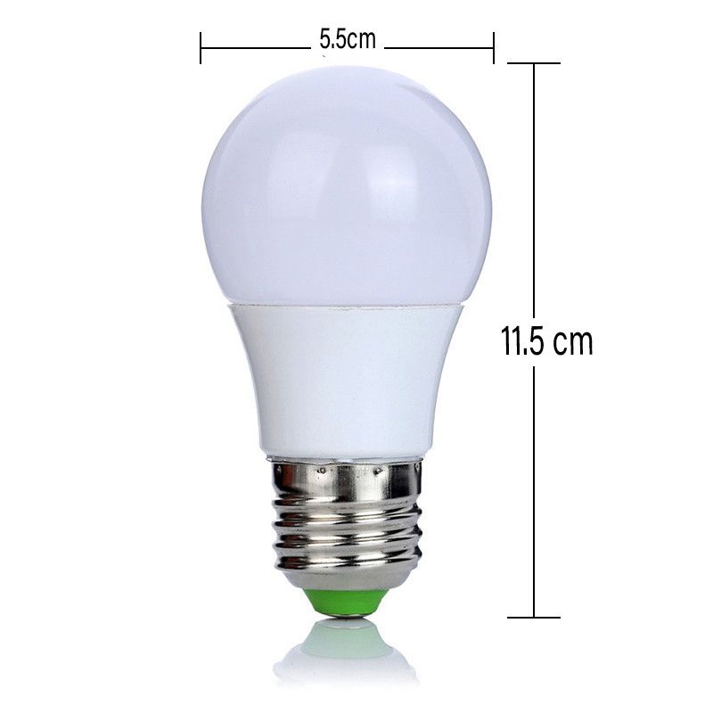 Lampu LED Bohlam RGB + Remote Control E27 3W - 5W