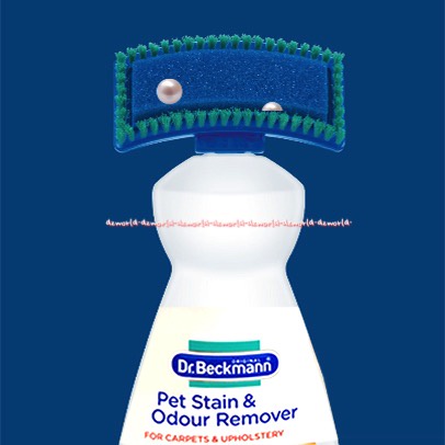 Dr Beckmann Pet Stain &amp; Odour Remover 650ml Pembersih Noda Bau Pipis Kencing Kucing Anjing Hewan Dengan Sikat Pets Drbeckman's Dr Beckman's