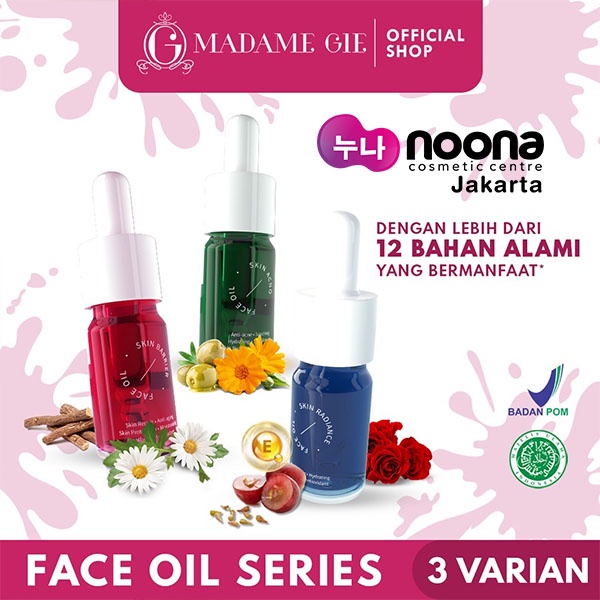 MADAME GIE FACE OIL SERIES 5ML - SKIN ACNO SKIN BARRIER SKIN RADIANCE