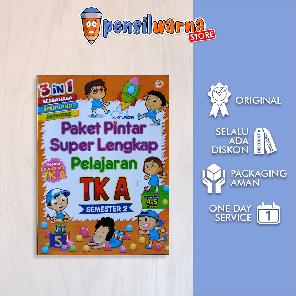 Jual BUKU PAKET BELAJAR ANAK PAUD & TK : Paket Pintar Super Lengkap TK ...