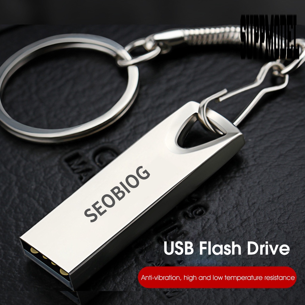 &lt; Suppmodel &gt; Flashdisk USB 3.0 1TB / 2TB Plug &amp; Play Bahan Logam Tahan Air Untuk Komputer