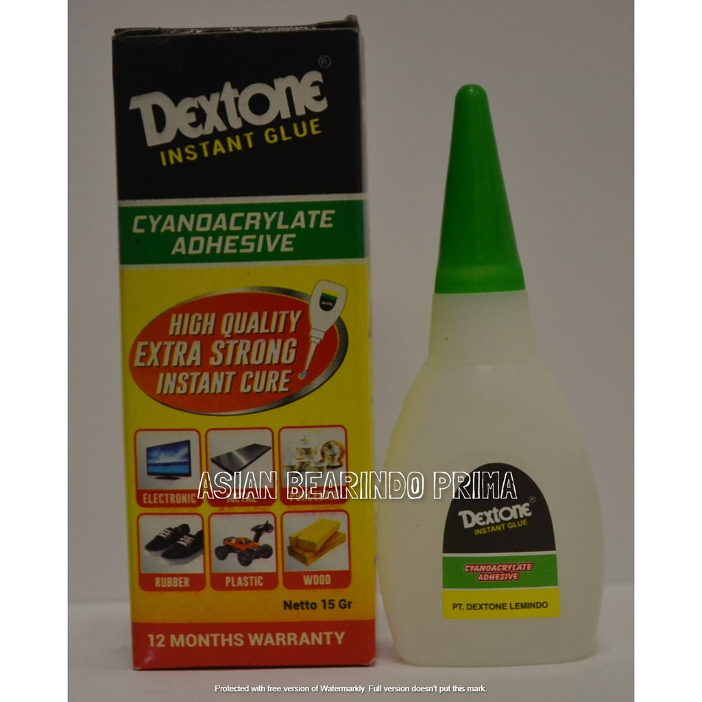 

DEXTONE INSTAN GLUE 15 GRAM (LEM SUPER CEPAT KERING)