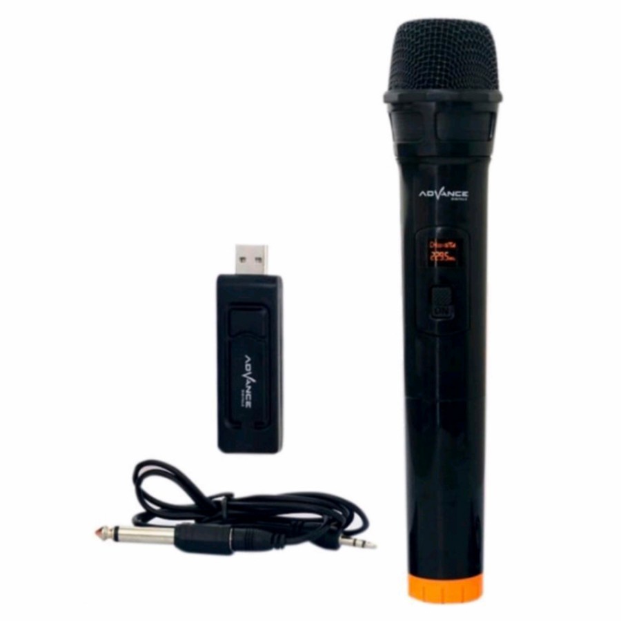 COD MIC WIRELESS SINGLE  ADVANCE 101MICROPHONE ADVANCE 101//MIC WIRELESS//MIC KARAOKE//MIC SALON AKTIF/MIC TANPA KABEL ADVANCE 101 WIRELESS