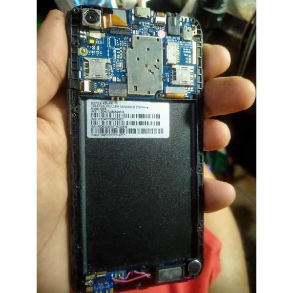 hp Advan s50 prime Minus LCD MESIN JAMIN NORMAL UDH TESTED BONUS kesing