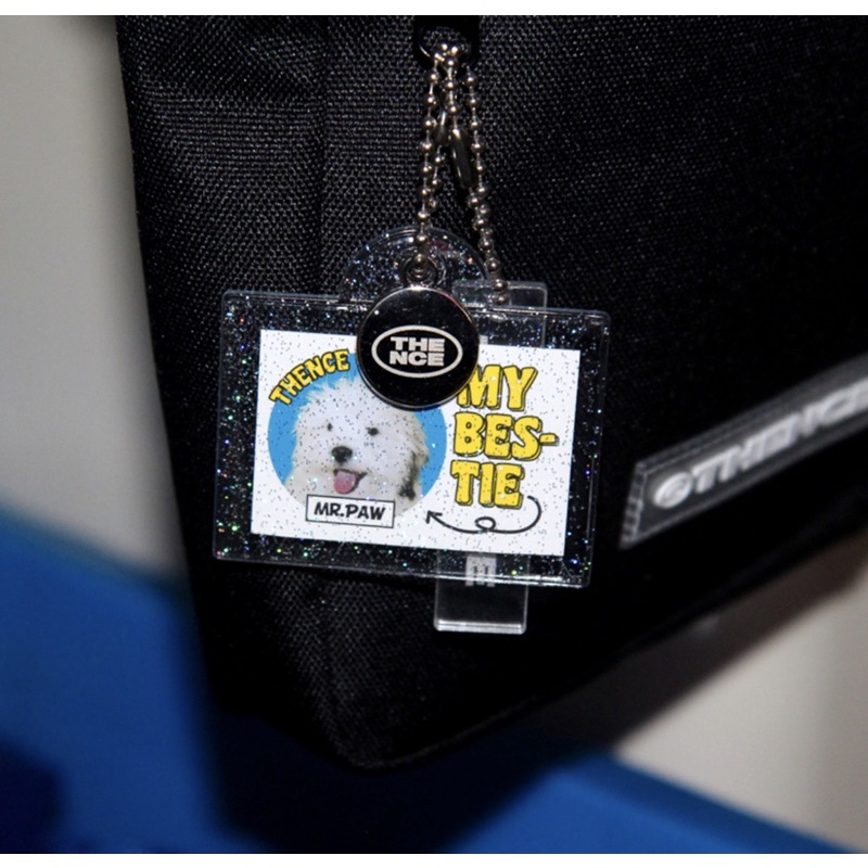 THENCE GLITTER PHOTO FRAME KEYRING KOREA